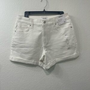 Sonoma‎ Women's Cream Jean Shorts